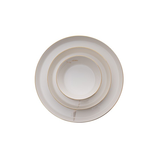 Dinner Set (27 Pieces) BNVFR27YT401267721 White
Gold Dinner Set (27 Pieces) BNVFR27YT401267721 White
Gold