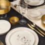 Dinner Set (27 Pieces) BNVFR27YT401267721 White
Gold