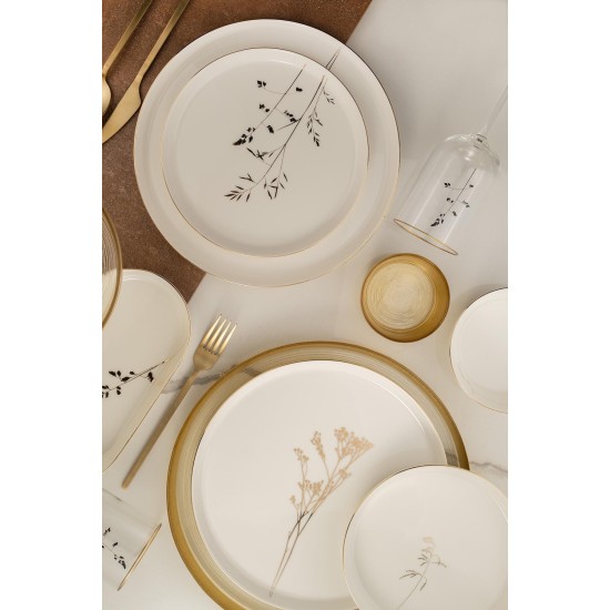 Dinner Set (27 Pieces) BNVFR27YT401267721 White
Gold Dinner Set (27 Pieces) BNVFR27YT401267721 White
Gold