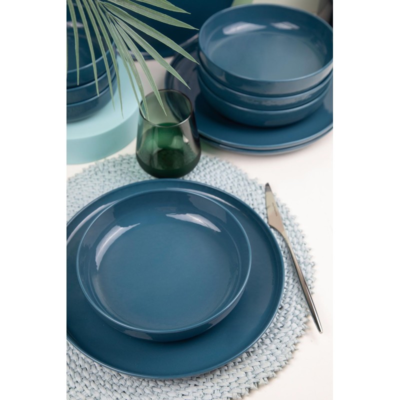 Dinner Set (12 Pieces) MOD12Y1A740925 Dark Blue
