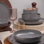 Dinner Set (12 Pieces) MOD12Y1A740800 Anthracite