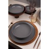 Dinner Set (12 Pieces) MOD12Y1A740800 Anthracite
