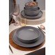 Dinner Set (12 Pieces) MOD12Y1A740800 Anthracite Dinner Set (12 Pieces) MOD12Y1A740800 Anthracite