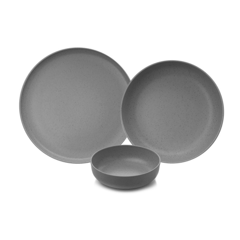 Dinner Set (12 Pieces) MOD12Y1A740800 Anthracite
