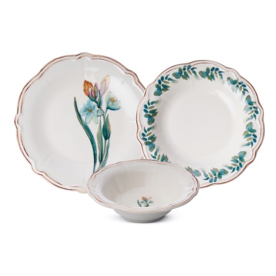 Dinner Set (18 Pieces) Laura18 White
Green
Cinnamon Dinner Set (18 Pieces) Laura18 White
Green
Cinnamon