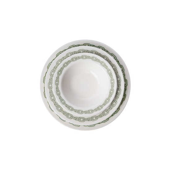 Dinner Set (24 Pieces) Rante24 White
Green