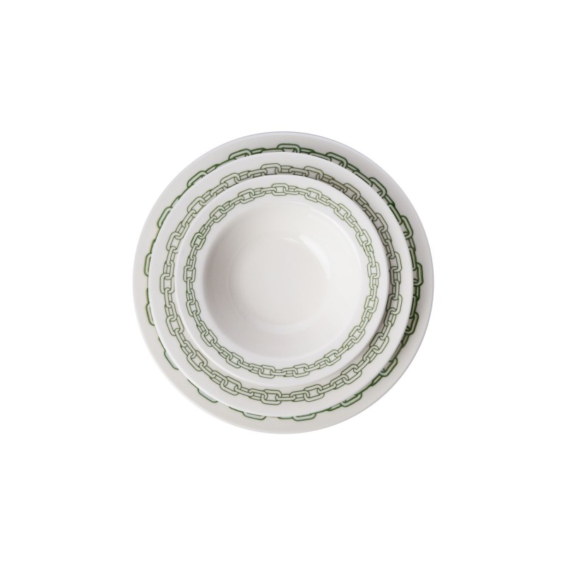 Dinner Set (24 Pieces) Rante24 White
Green