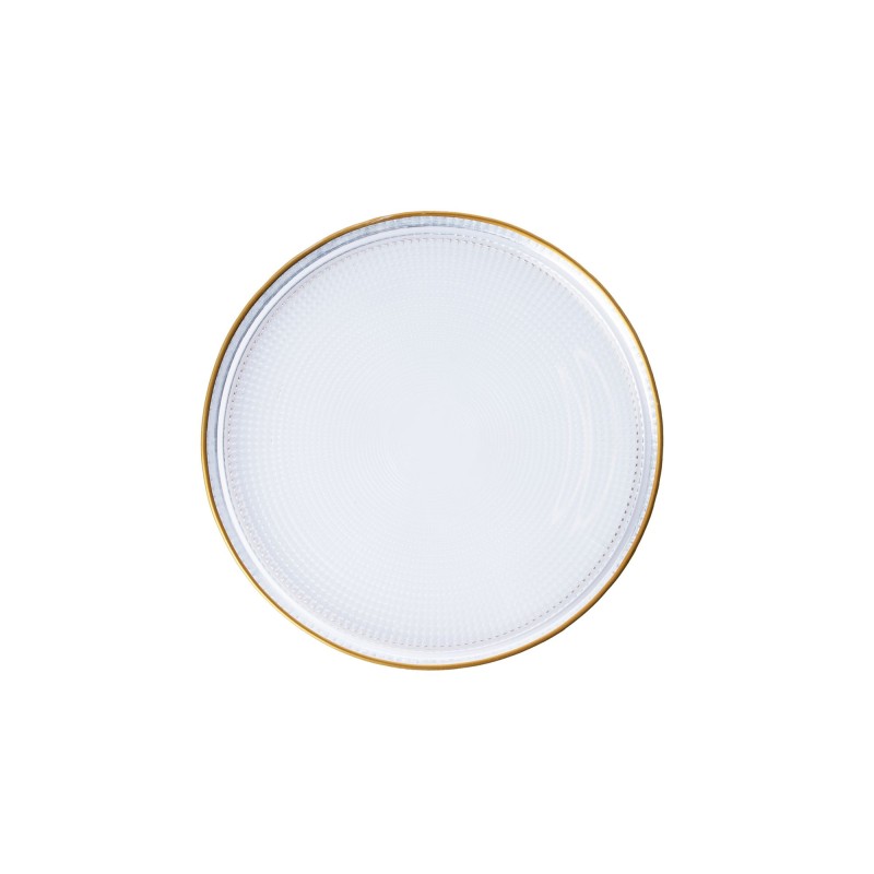 Dessert Plate Set (6 Pieces) Loren6p Transparent
Gold