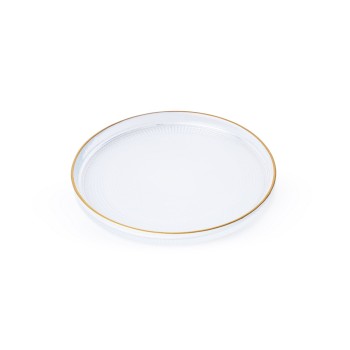 Dessert Plate Set (6 Pieces) Loren6p Transparent
Gold