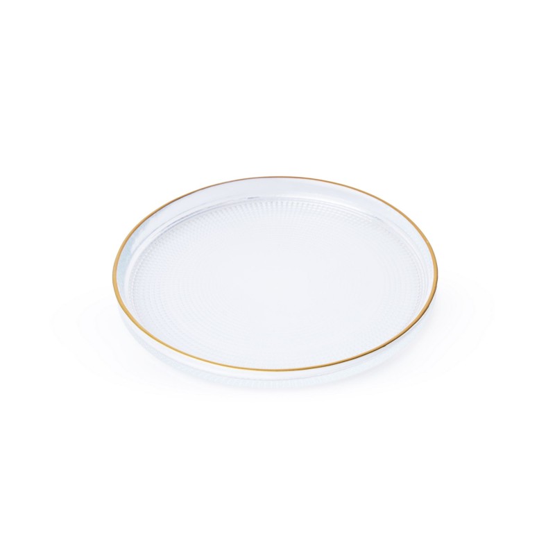 Dessert Plate Set (6 Pieces) Loren6p Transparent
Gold