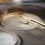 Dessert Plate Set (7 Pieces) Loren7ps Transparent
Gold