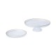 Dessert Plate Set (7 Pieces) Loren7ps Transparent
Gold
