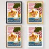 Poster A3 Saint Tropez - 2008 Multicolor
