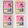 Poster A3 Miami - 2016 Multicolor