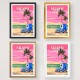 Poster A3 Miami - 2016 Multicolor Poster A3 Miami - 2016 Multicolor