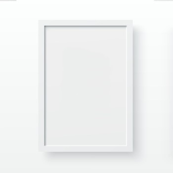 Frame White A4 White