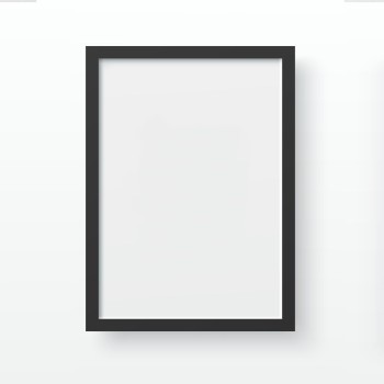 Frame Black A4 Black
