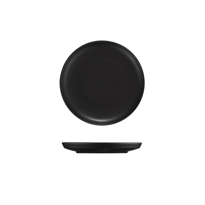 Σετ Πιάτα  Δείπνου Πορσελάνη  (16 Τεμάχια) - Matte Black