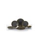 Dinner Set (8 Pieces) FRZ08YS856A13520 Black
Gold