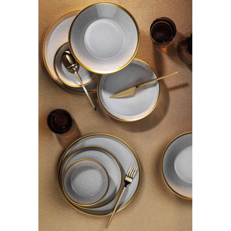 Dinner Set (16 Pieces) FRZ16YS856A14520 Grey
Gold