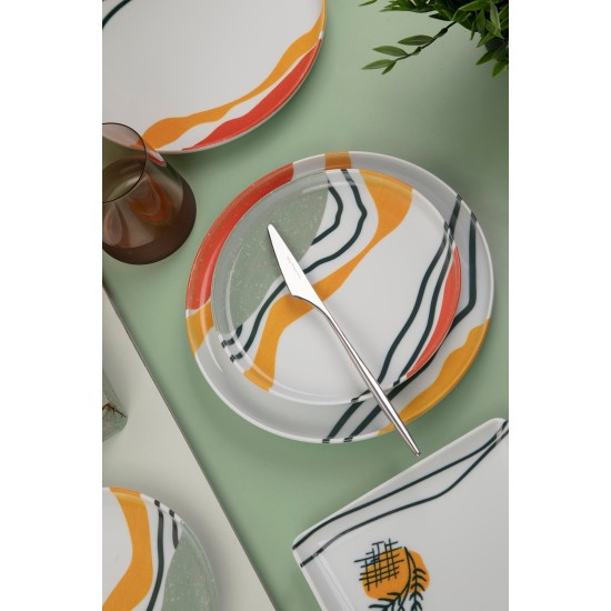 Dinner Set (18 Pieces) NNMOD18Y6880717 Multicolor Dinner Set (18 Pieces) NNMOD18Y6880717 Multicolor