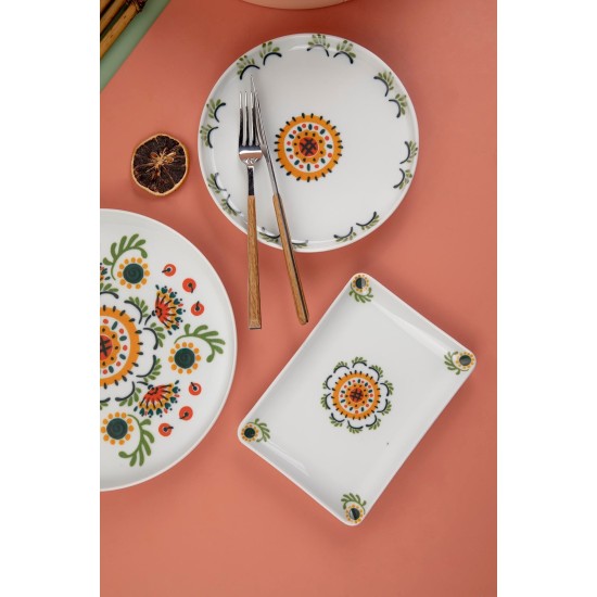 Dinner Set (18 Pieces) NNMOD18Y6880716 Multicolor