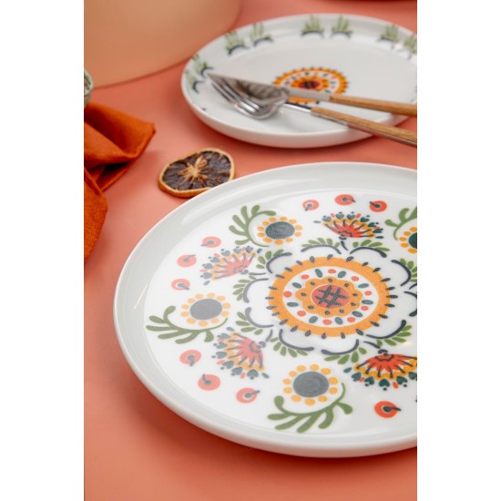 Dinner Set (18 Pieces) NNMOD18Y6880716 Multicolor