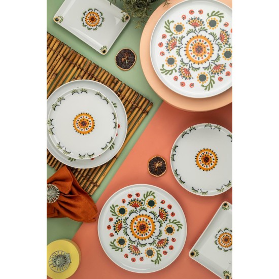 Dinner Set (18 Pieces) NNMOD18Y6880716 Multicolor