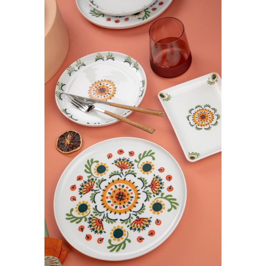 Dinner Set (18 Pieces) NNMOD18Y6880716 Multicolor
