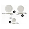 Dinner Set (18 Pieces) BNLZF18Y4C00 Multicolor