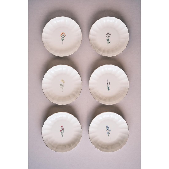 Service Plate Set (6 Pieces) BNLZF20CKS64012673 Multicolor Service Plate Set (6 Pieces) BNLZF20CKS64012673 Multicolor