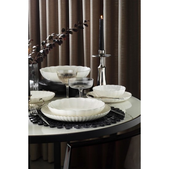 Dinner Set (27 Pieces) BNLZF27YT220 Multicolor Dinner Set (27 Pieces) BNLZF27YT220 Multicolor
