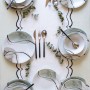 Dinner Set (24 Pieces) NNZG24Y2885701 Multicolor