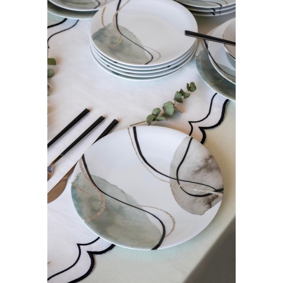 Dinner Set (24 Pieces) NNZG24Y2885701 Multicolor Dinner Set (24 Pieces) NNZG24Y2885701 Multicolor