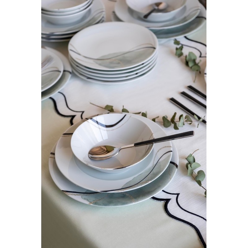 Dinner Set (24 Pieces) NNZG24Y2885701 Multicolor