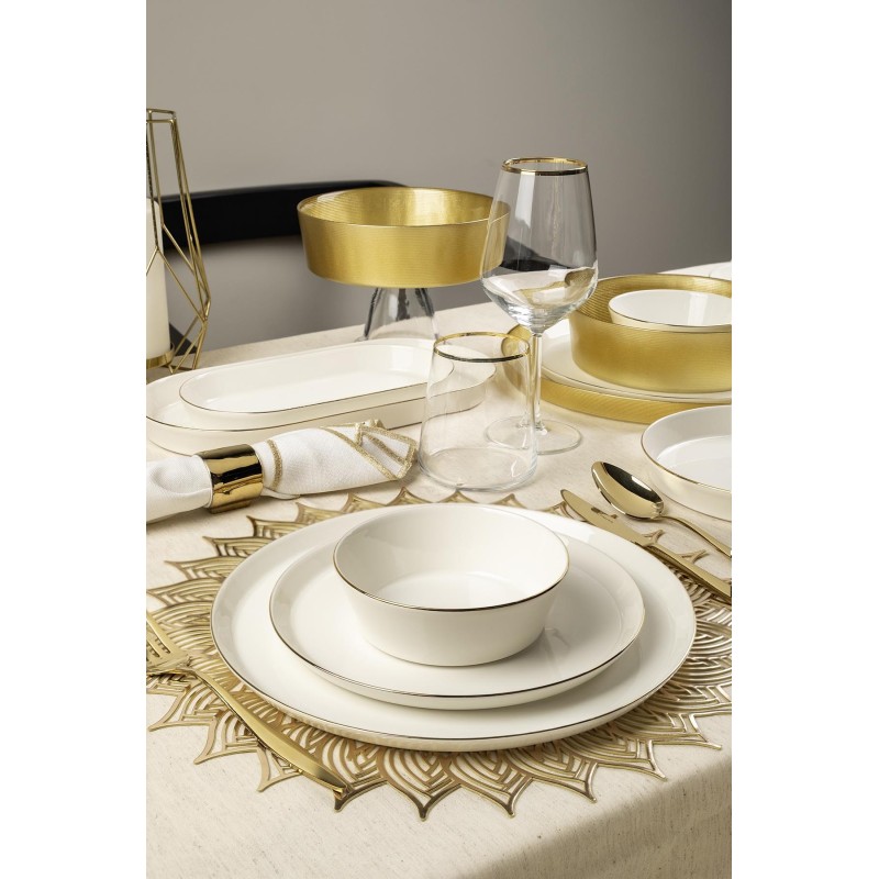 Dinner Set (26 Pieces) BNVFR26YT20 White
Gold