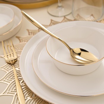 Dinner Set (26 Pieces) BNVFR26YT20 White
Gold