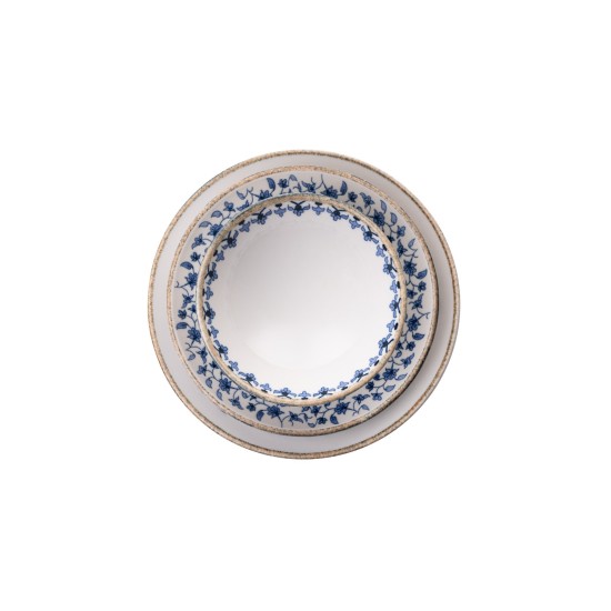 Dinner Set (18 Pieces) BNEO18Y4890726 Blue
White Dinner Set (18 Pieces) BNEO18Y4890726 Blue
White