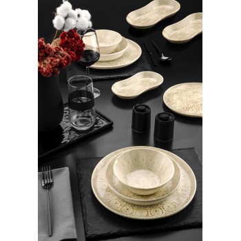 Dinner Set (27 Pieces) N25001 Cream