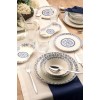 Dinner Set (27 Pieces) N25003 Blue
White