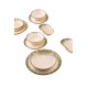 Dinner Set (27 Pieces) N25004 Green
Brown
White