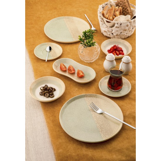 Breakfast Set (26 Pieces) N25006 Green
Cream