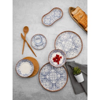 Breakfast Set (26 Pieces) N25008 Blue
Brown
White