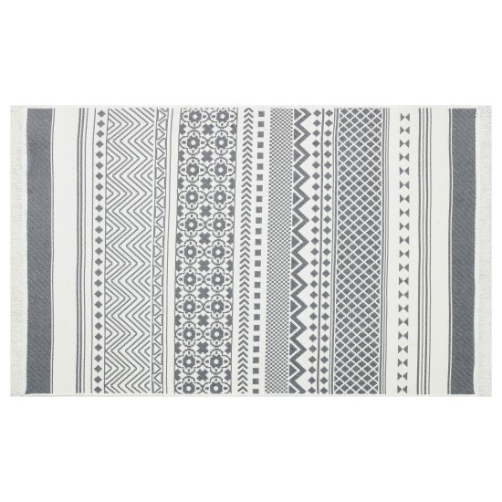 Rug (80 x 150) Ar 07 - Grey Grey
White