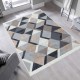 Rug (120 x 180) Ar 10 - Beige, Black Beige
Black
White
