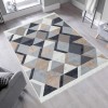 Rug (160 x 230) Ar 10 - Beige, Black Beige
Black
White
