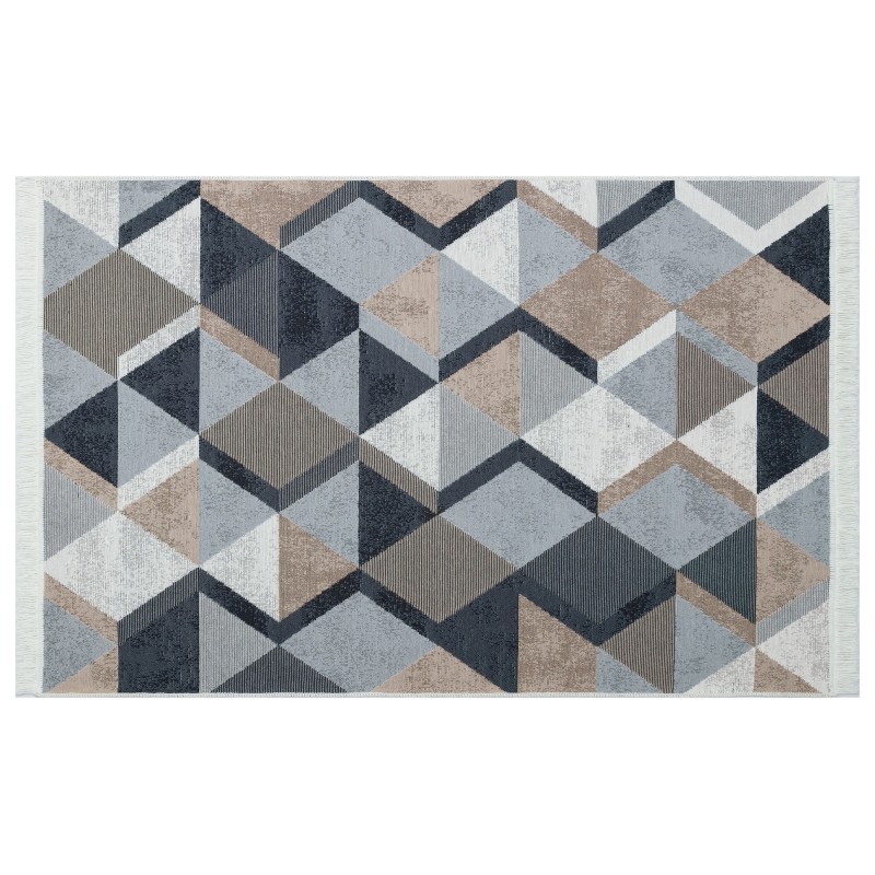 Rug (80 x 300) Ar 10 - Beige, Black Beige
Black
White