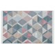 Rug (120 x 180) Ar 10 - Blue, Pink Blue
Pink
Beige
Grey