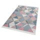 Rug (120 x 180) Ar 10 - Blue, Pink Blue
Pink
Beige
Grey