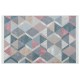 Rug (120 x 180) Ar 10 - Blue, Pink Blue
Pink
Beige
Grey
